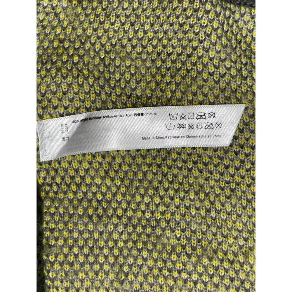 Urban Outfitters Large Soft Blanket Scarf abstract mountain